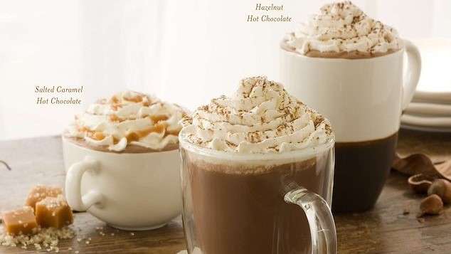 Starbucks Menu: Chocolate Beverages
