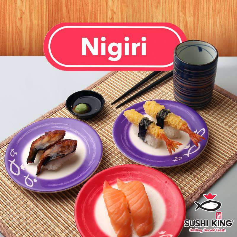King inari nigiri sushi Types of