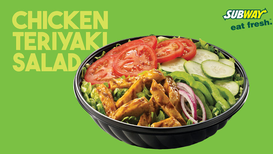 Chicken Teriyaki Salad