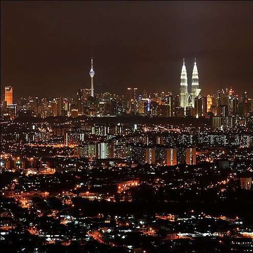 Beautiful Night Views in Kuala Lumpur 2020